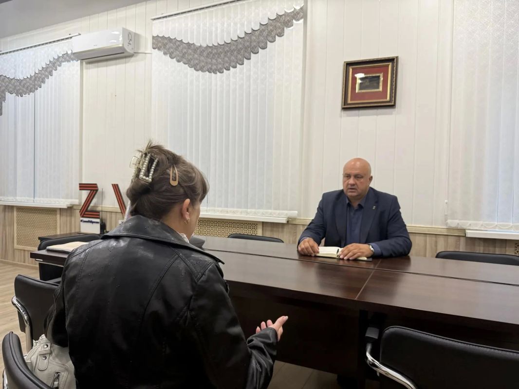 Дмитрий Мильгевский: Сегодня провёл очередной приём граждан Дмитрий Мильгевский: Сегодня провёл очередной приём граждан