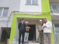 Председатель Госкомнаца Крыма Руслан Якубов в рамках рабочего выезда посетил строительство 48-квартирного дома в г. Старый Крым