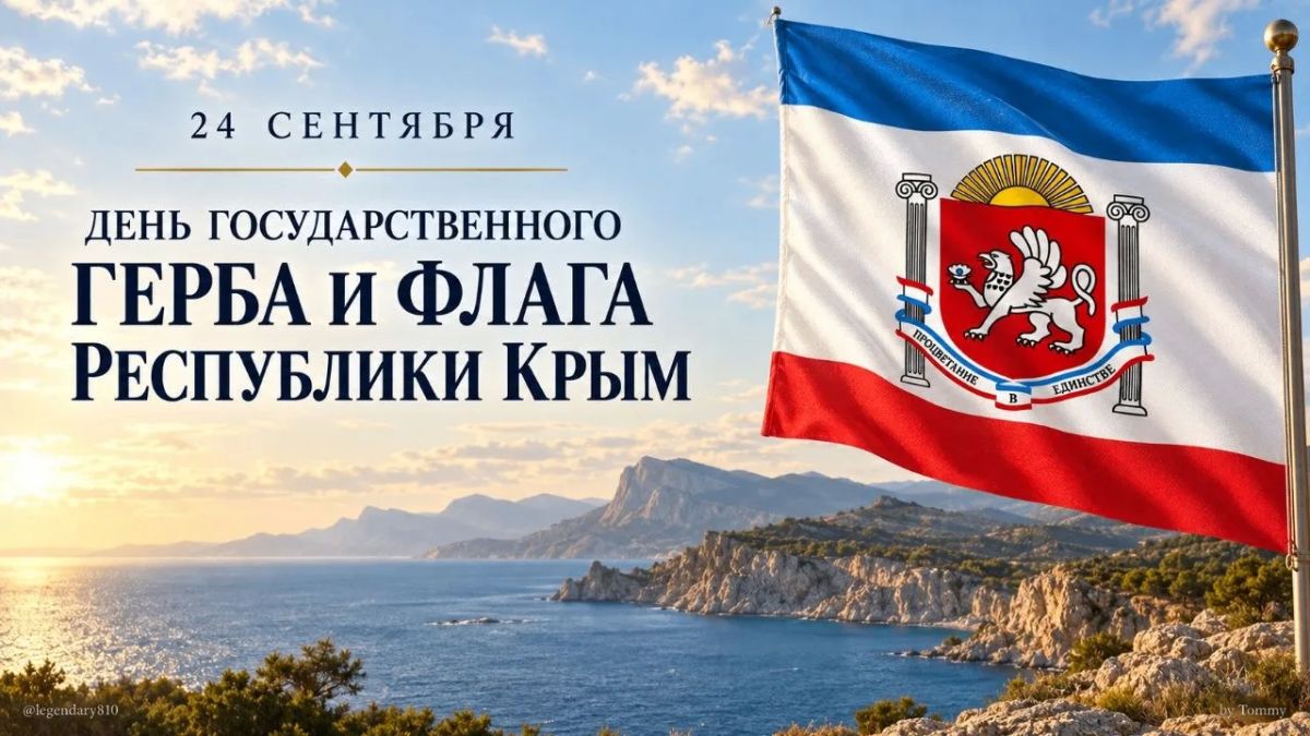 Виктор Водолацкий: 24 сентября — День Государственного герба и флага Республики Крым