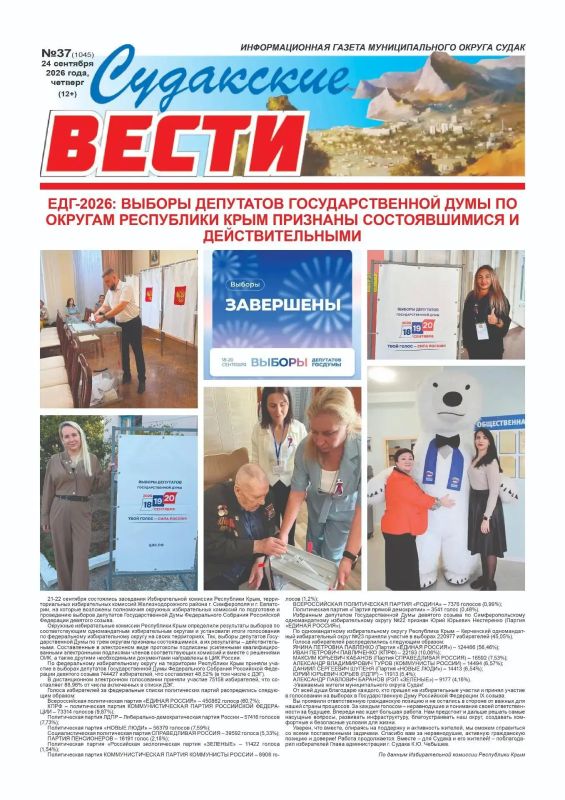 Свежая подборка первых полос районных газет Крыма Свежая подборка первых полос районных газет Крыма