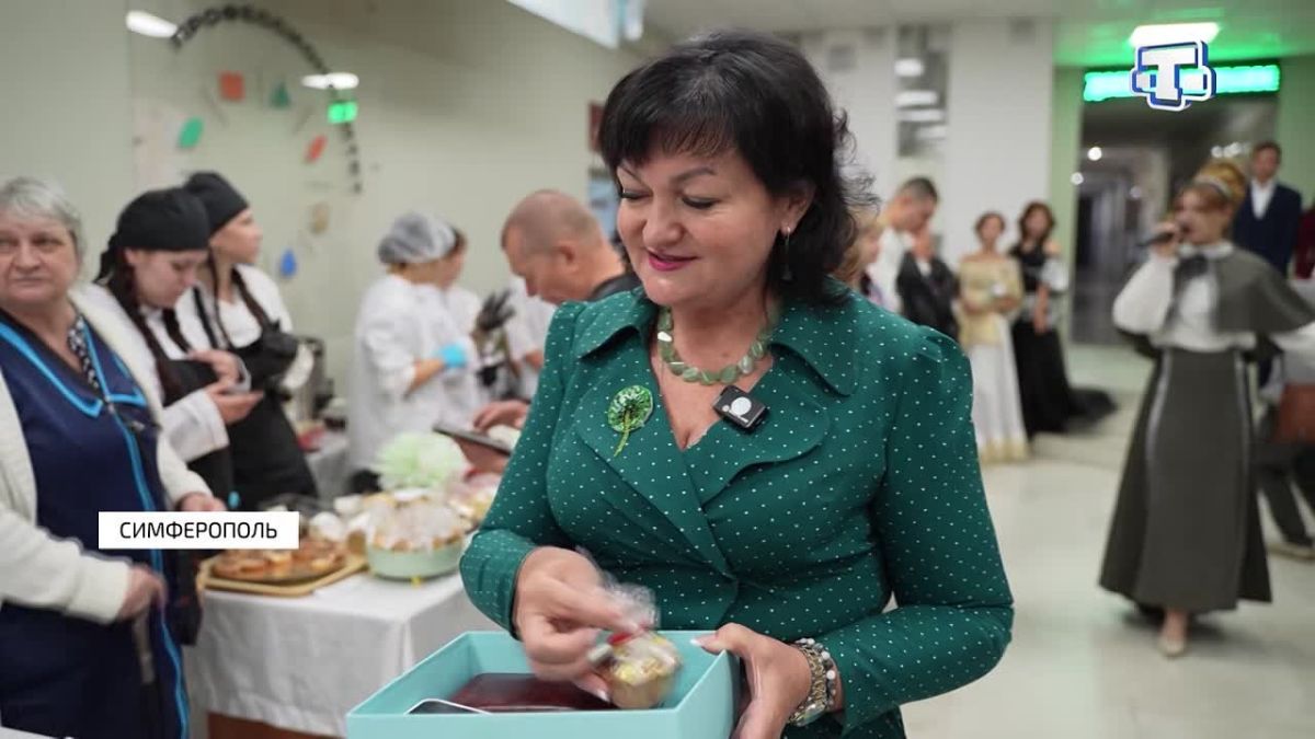 Акция «Белый цветок» прошла на базе Симферопольского колледжа сферы обслуживания и дизайна