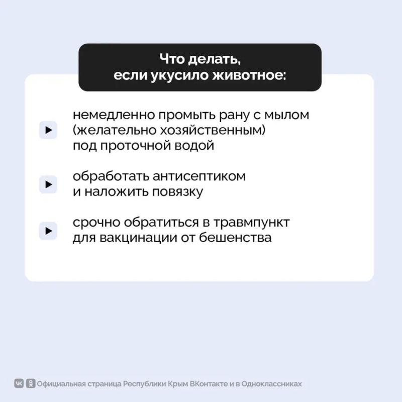 Ежегодно около 6 500 крымчан обращаются за медицинской помощью из-за укусов животных Ежегодно около 6 500 крымчан обращаются за медицинской помощью из-за укусов животных