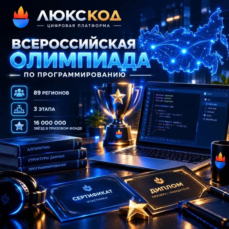 Всероссийская олимпиада по программированию LUXCODE 2026/2027