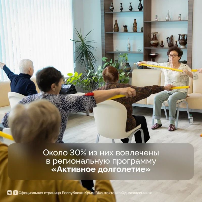 Забота о старшем поколении — один из приоритетов для крымского правительства Забота о старшем поколении — один из приоритетов для крымского правительства
