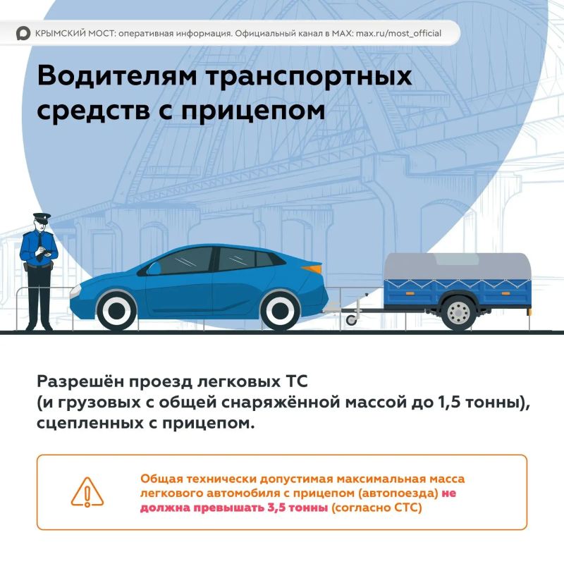 Напоминаем: гибридным авто и электромобилям проезд по Крымскому мосту запрещен Напоминаем: гибридным авто и электромобилям проезд по Крымскому мосту запрещен