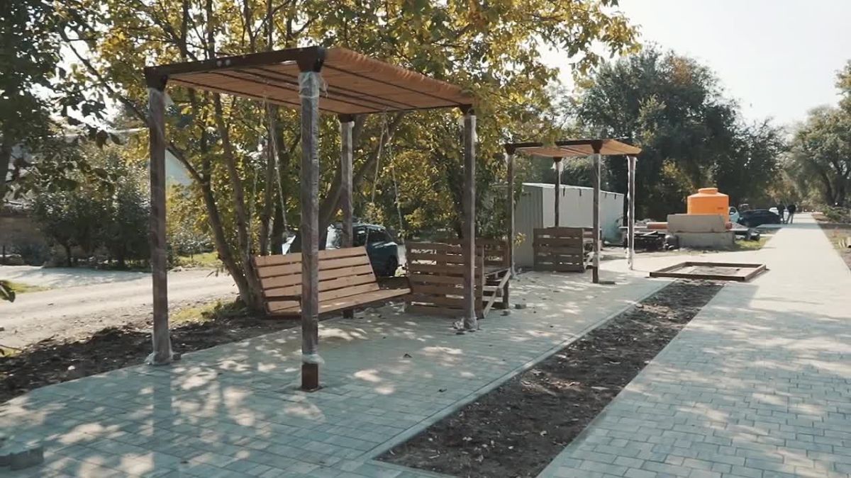 В Симферополе благоустраивают территорию вдоль реки Абдалка