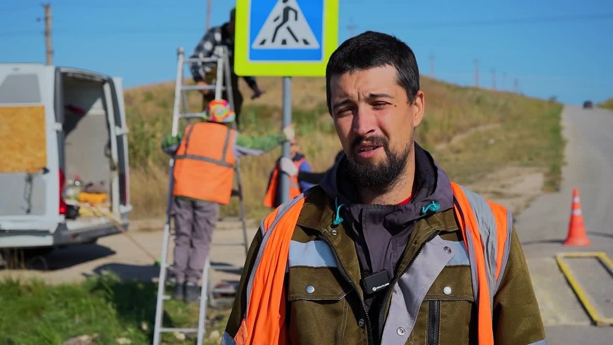 Игорь Крутьков: В районе Нижней Жуковки нанесли дорожную разметку