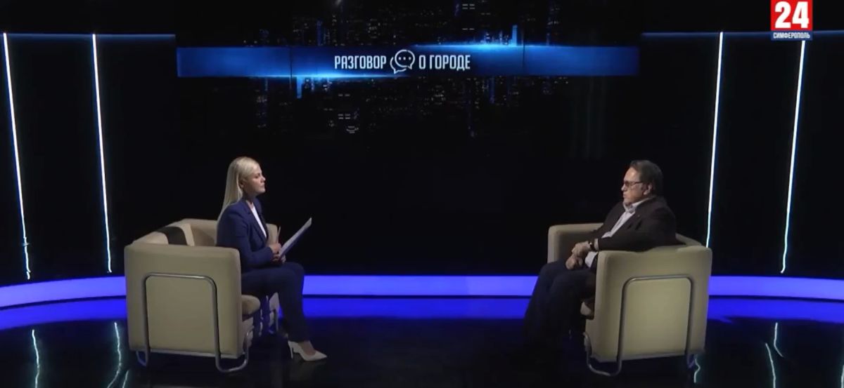 Олег Лобов рассказал о проектах крымских архивистов в эфире телеканала «Симферополь 24»