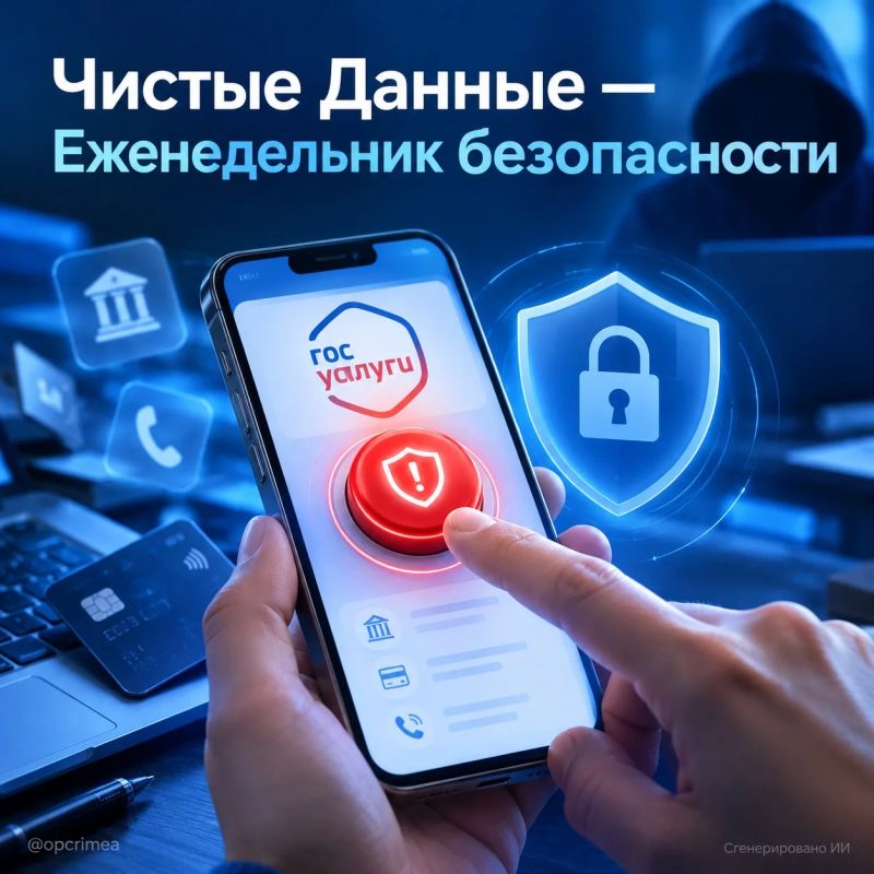 «Красная кнопка» на «Госуслугах»: что это и как защитит от мошенников