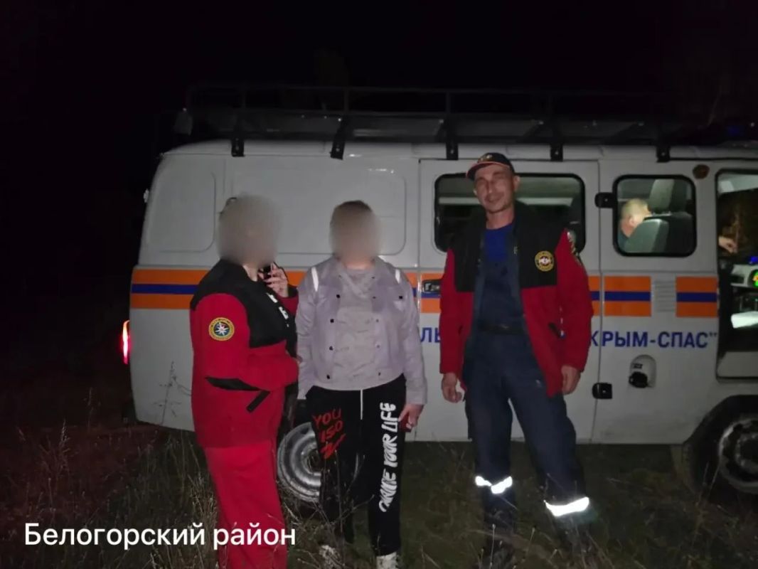 Шесть человек заблудились вчера в горах Крыма