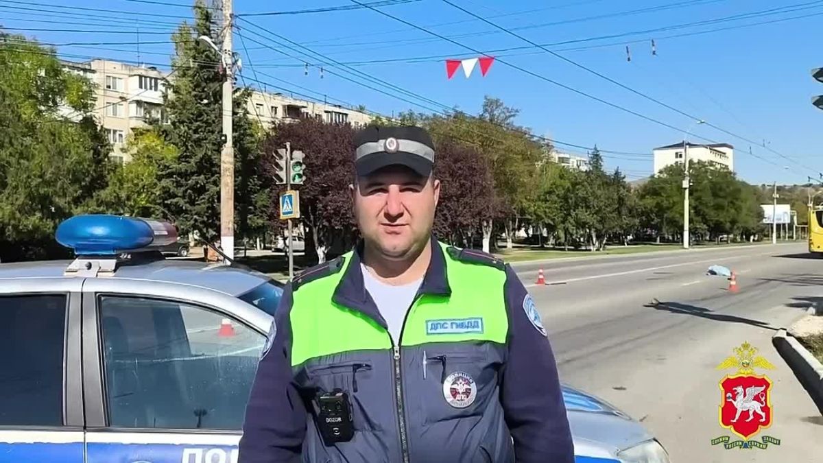Госавтоинспекция Керчи устанавливает обстоятельства смертельного ДТП
