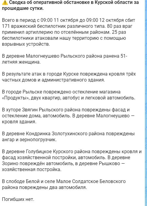 Два майора: Курская область. Обстановка