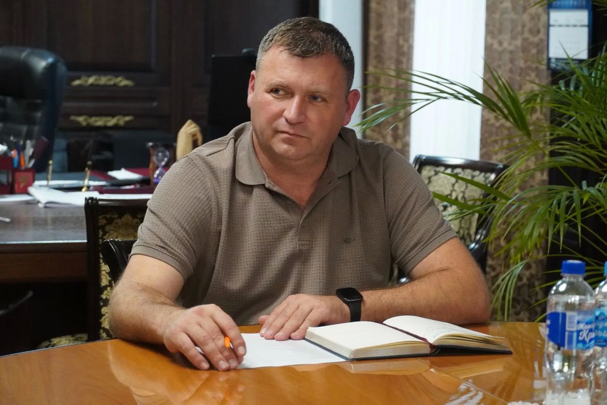 Игорь Крутьков: Провёл рабочую встречу с руководителем ГУП РК «Крымэкоресурсов» Антоном Гуменом