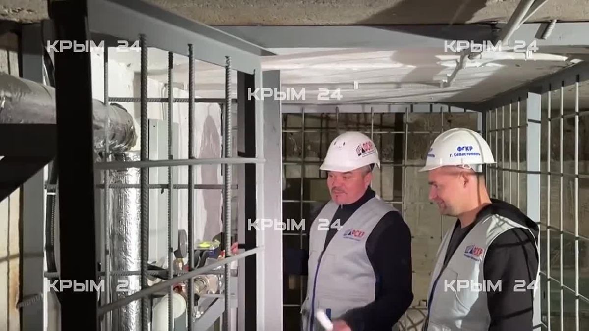 Капремонт сетей в доме на проспекте Генерала Острякова в Севастополе выполняют с опережением графика