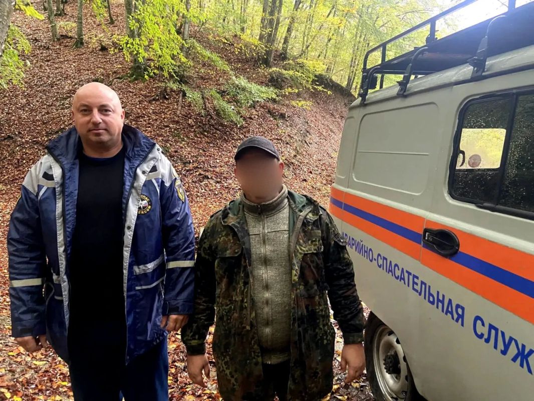В Белогорском районе спасли заблудившегося грибника