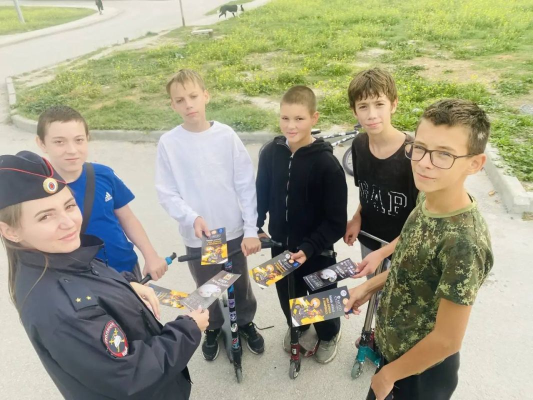 «Траектория безопасности»: Госавтоинспекция Бахчисарайского района напомнила о главном «Траектория безопасности»: Госавтоинспекция Бахчисарайского района напомнила о главном