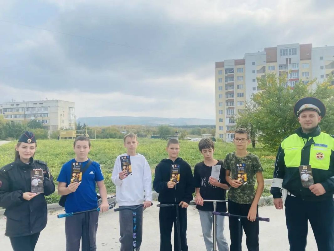 «Траектория безопасности»: Госавтоинспекция Бахчисарайского района напомнила о главном «Траектория безопасности»: Госавтоинспекция Бахчисарайского района напомнила о главном