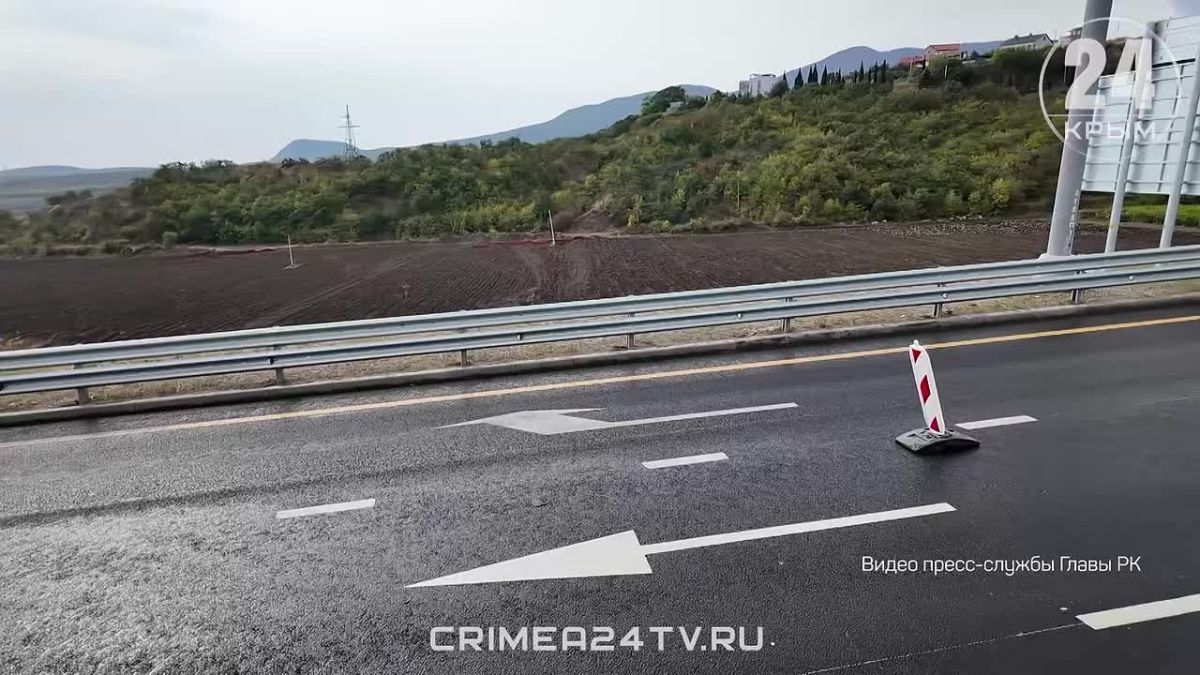 К морю без лишних поворотов: новая дорога в обход Алушты связала трассу «Таврида» с Южным берегом Крыма
