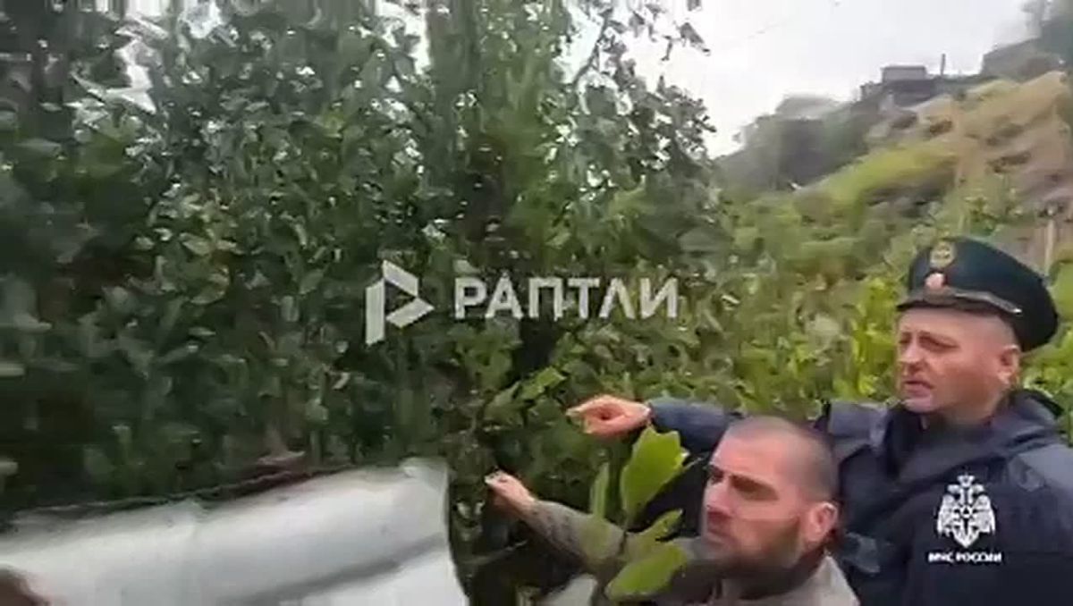 В Крыму спасли девочку из бурного потока