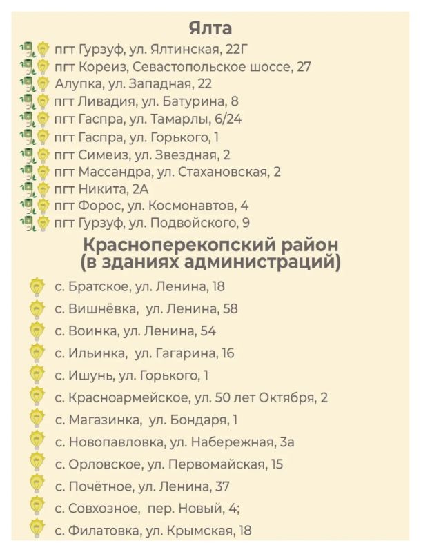 В Крыму работают специальные пункты приема опасных отходов В Крыму работают специальные пункты приема опасных отходов