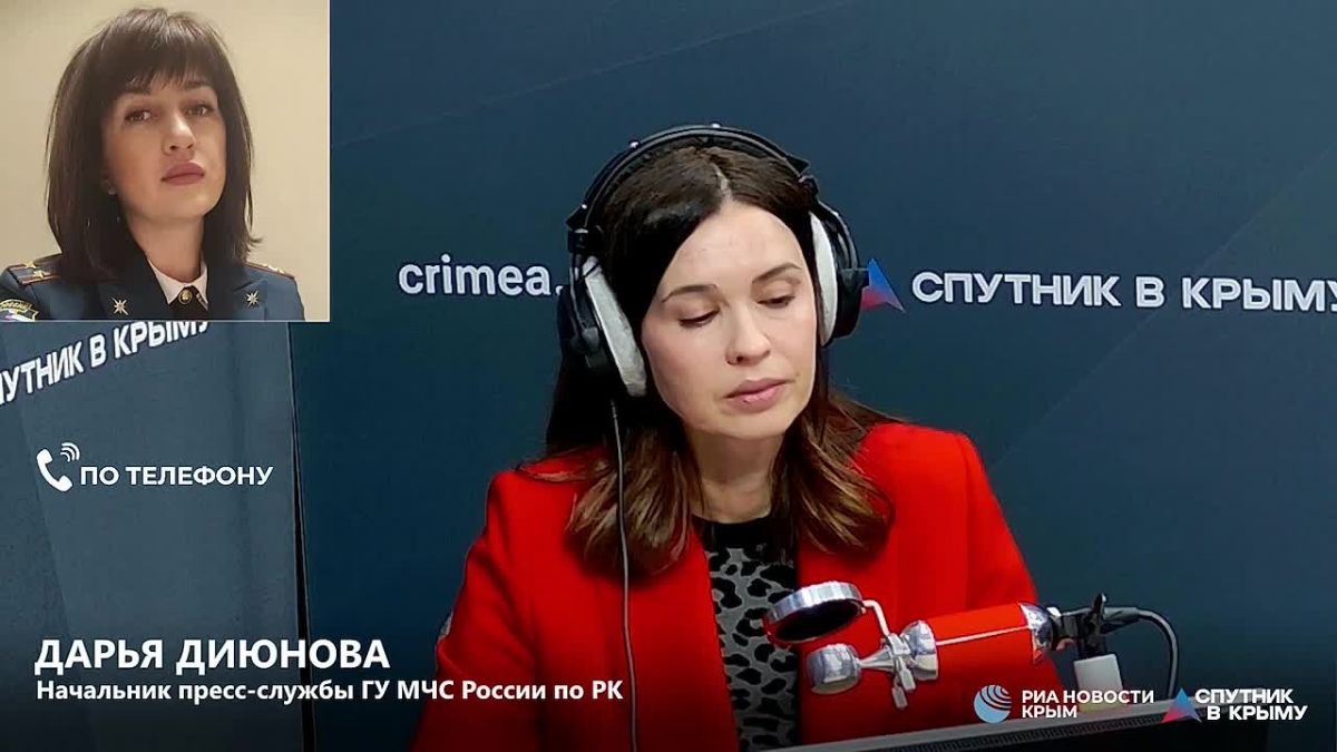 10 человек эвакуировали из зоны подтопления в Кореизе на Южном берегу Крыма