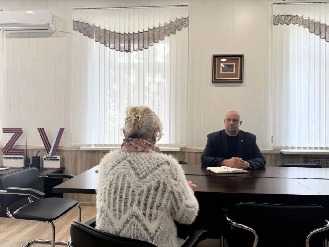Дмитрий Мильгевский: Провёл приём граждан, в ходе которого рассмотрели обращения жителей
