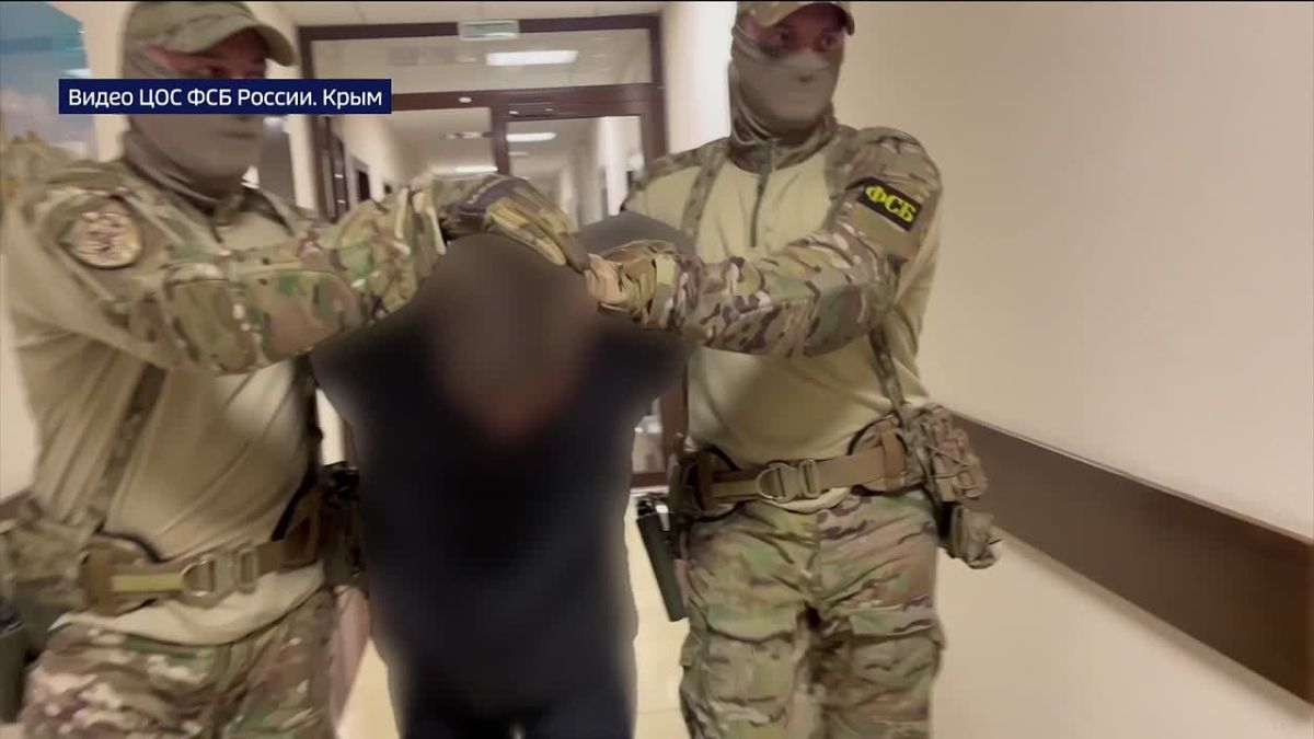 В Крыму сотрудники ФСБ задержали подозреваемого в госизмене