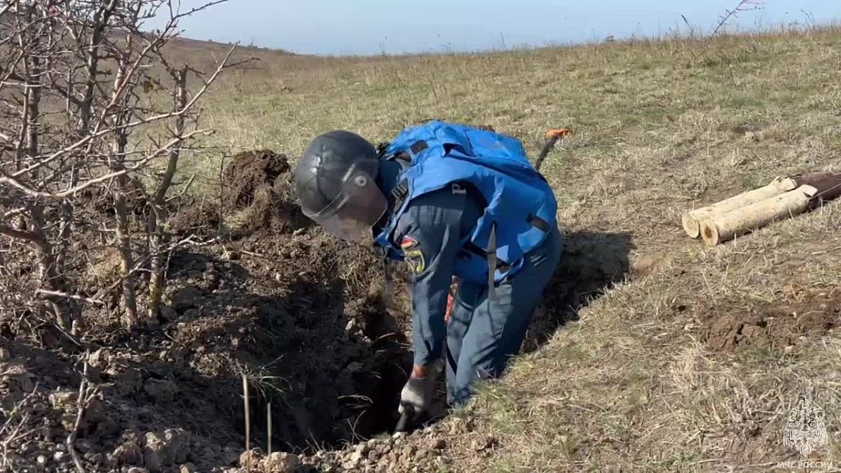 Обезврежены взрывоопасные предметы