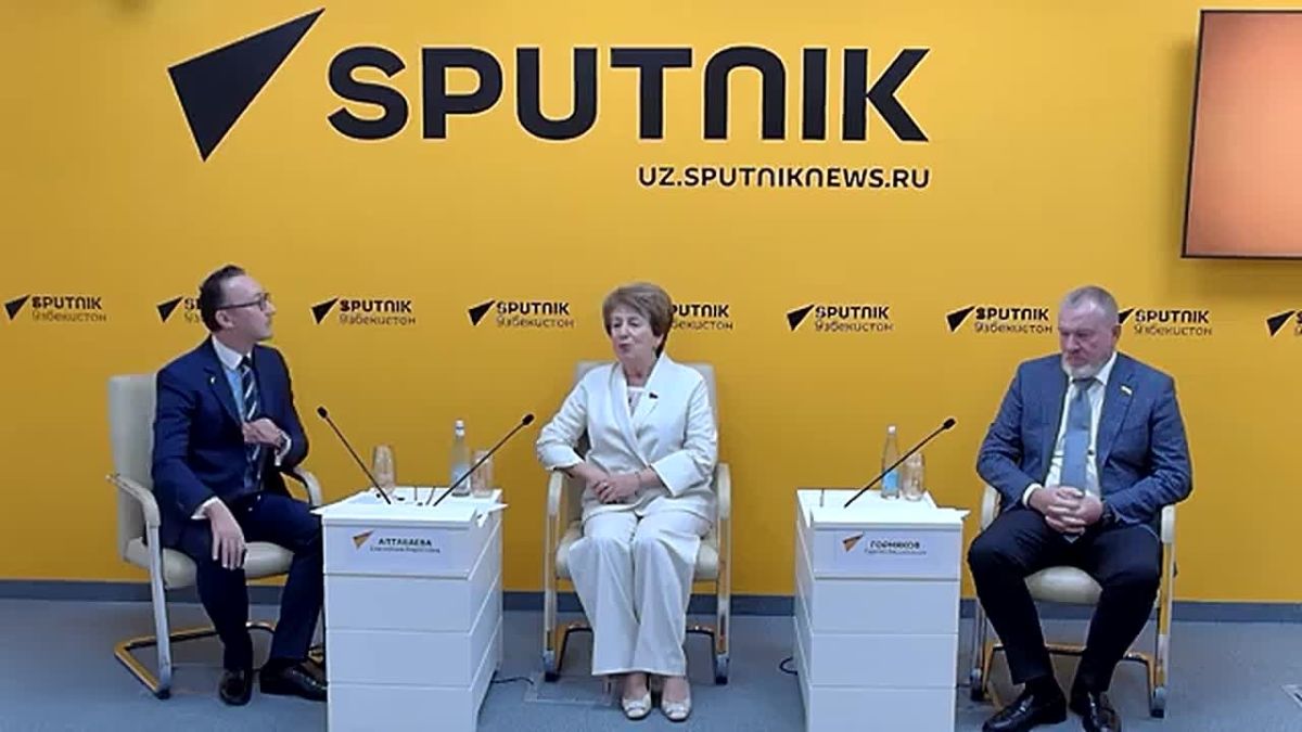 Екатерина Алтабаева: На площадке международного пресс-центра Sputnik-Узбекистан состоялась пресс-конференция. Приняла участие в ней вместе со своим коллегой- сенатором, членом Комитета СФ по социальной политике Сергеем...