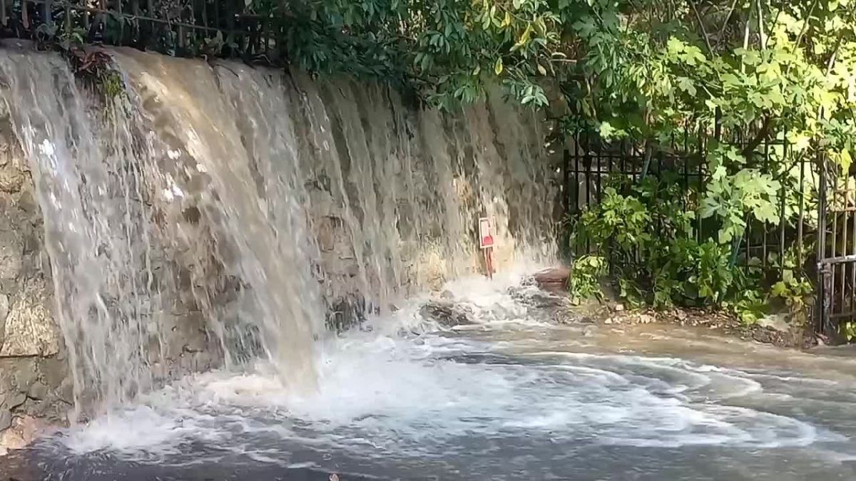 Уровень воды в реках Ялты начал снижаться