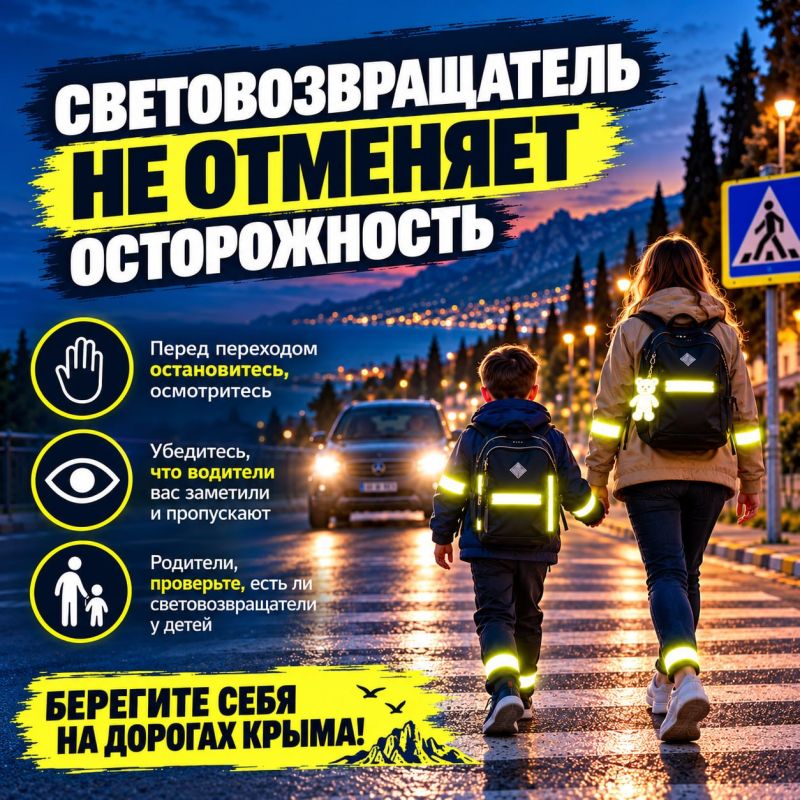 СВЕТОВОЗВРАЩАЮЩИЕ ЭЛЕМЕНТЫ: БУДЬТЕ ЗАМЕТНЫ СВЕТОВОЗВРАЩАЮЩИЕ ЭЛЕМЕНТЫ: БУДЬТЕ ЗАМЕТНЫ