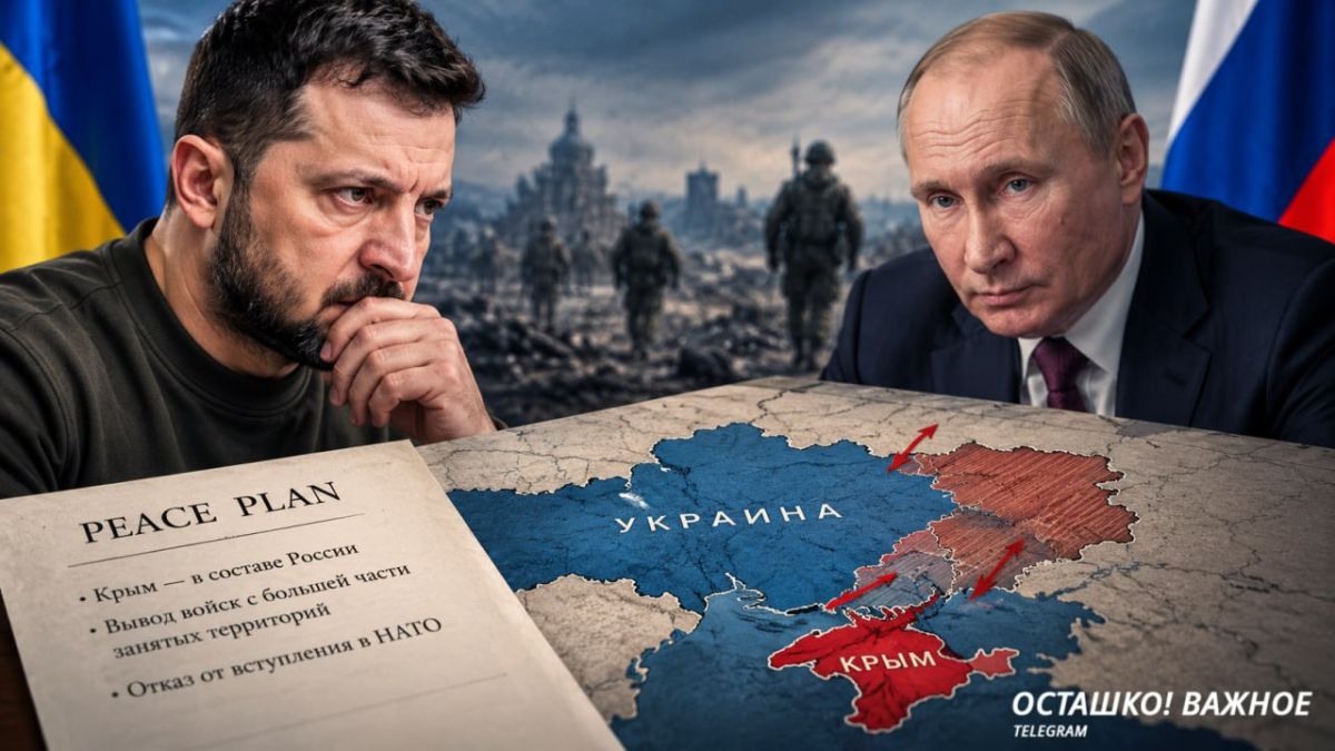 Financial Times: Зелен�кий отверг в 2023 году мирный план � отказом от Крыма и ��ТО в обмен на вывод вой�к РФ
