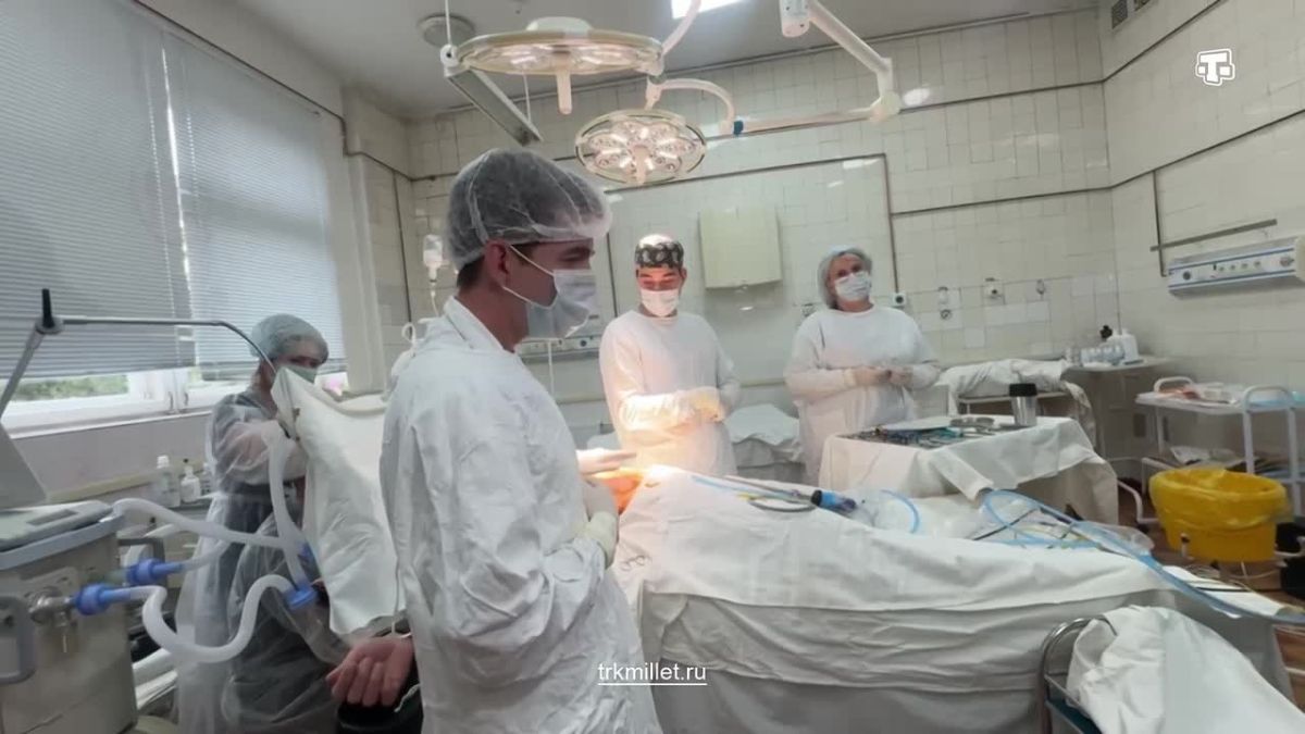 Симферопольская больница получила современную лапароскопическую стойку