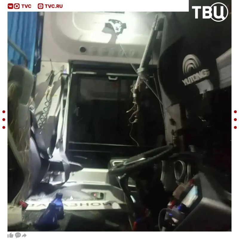 Один человек погиб в результате атаки БПЛА на пассажирский автобус Симферополь — Москва