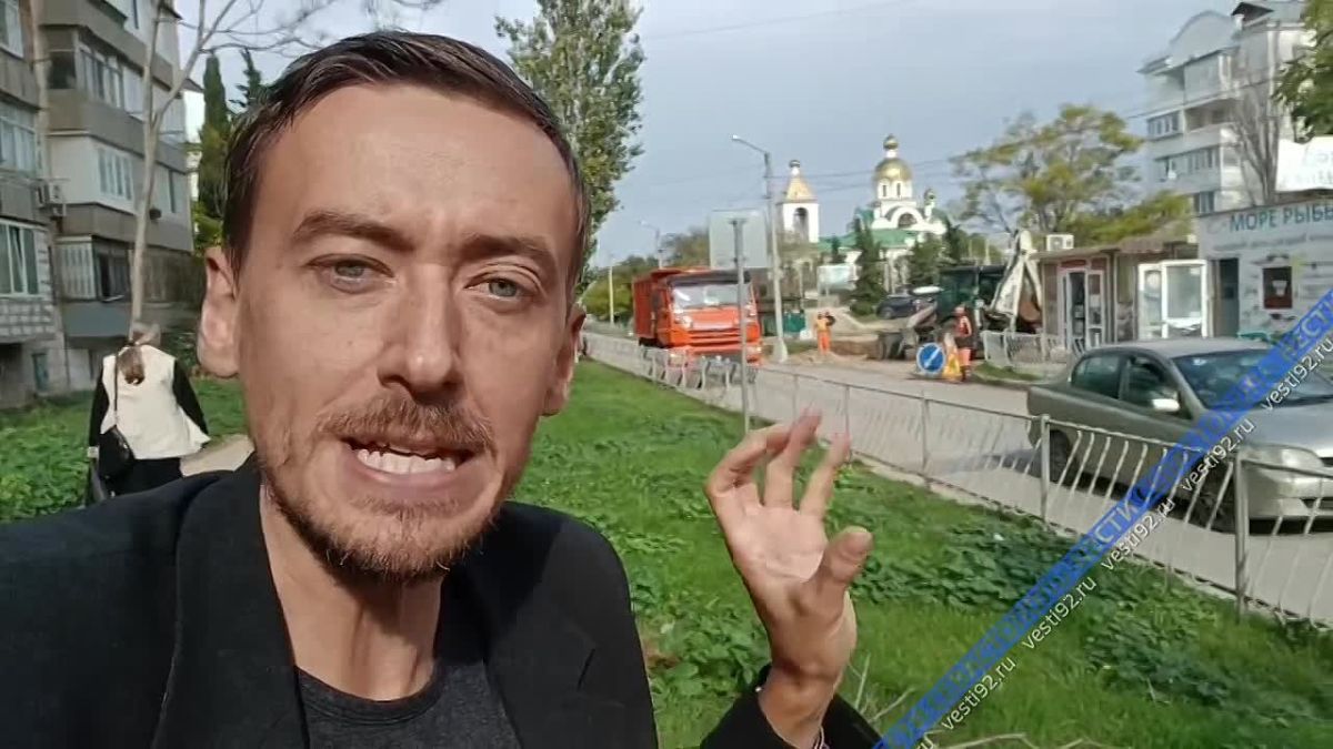 В Казачьей бухте строят разворотное кольцо для автобусов