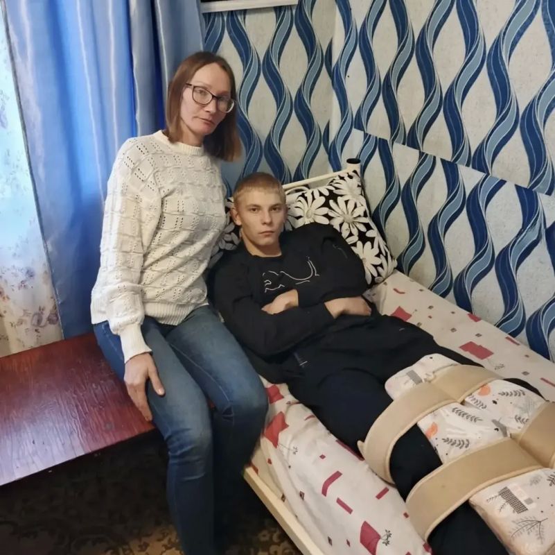 Янина Павленко: Встретили юного крымчанина, которому питерские медики вернули надежду снова встать на ноги