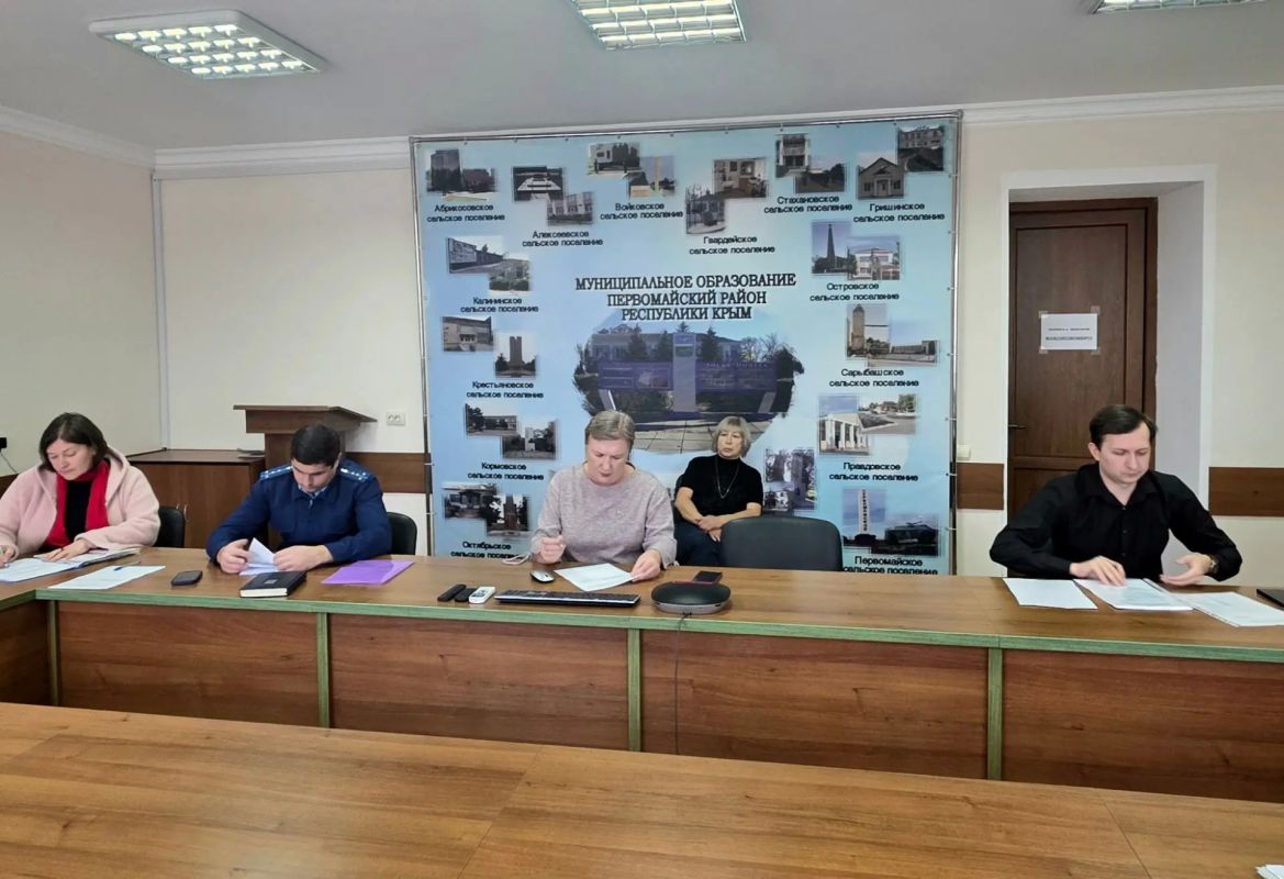 Под председательством первого заместителя главы Администрации Первомайского района Республики Крым Е. Сергиенко состоялось заседание рабочей группы Межведомственной комиссии Республики Крым по противодействию нелегальной...