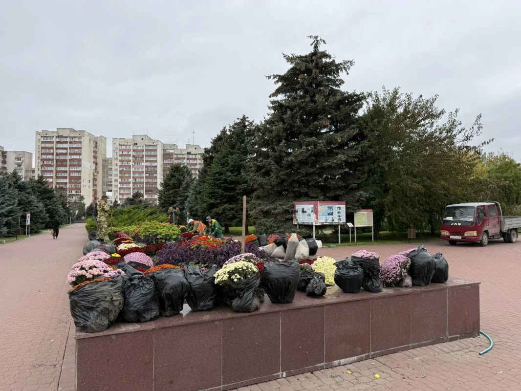 Виталий Оганесян: Озеленители «Комбината благоустройства» обновляют цветочное оформление клумб на мемориальном комплексе «Красная горка» Виталий Оганесян: Озеленители «Комбината благоустройства» обновляют цветочное оформление клумб на мемориальном комплексе «Красная горка»